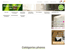 Tablet Screenshot of materiauxnaturels01.fr